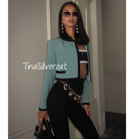 Zara Love Charm Metal Belt NWT main image 15